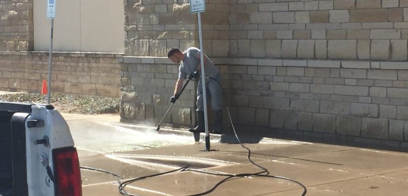 Commercial Concrete Cleaning